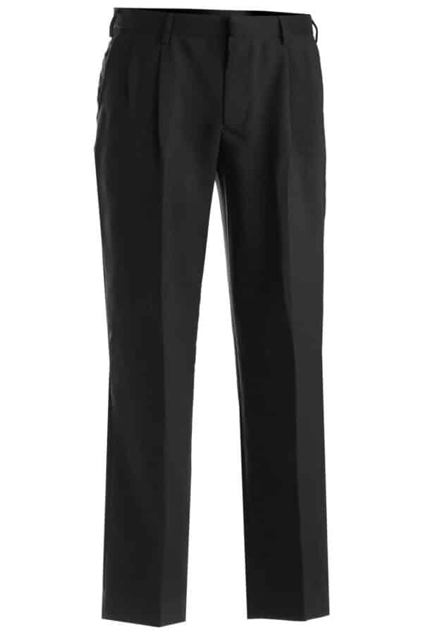 EDWARDS MEN'S POLYESTER PLEATED PANT