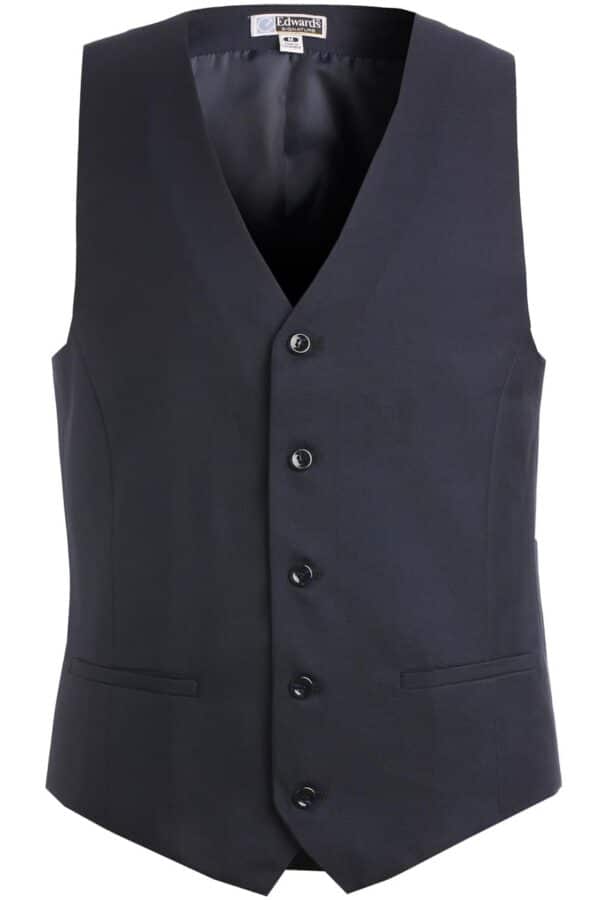 EDWARDS MEN'S SYNERGY WASHABLE HIGH-BUTTON VEST