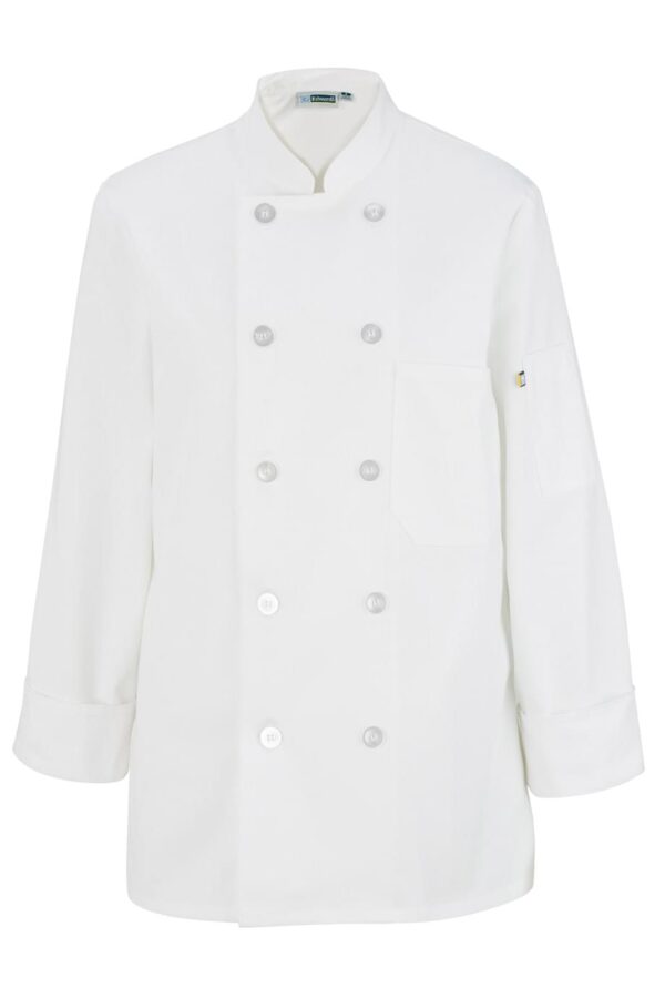 EDWARDS LADIES' 10 BUTTON LONG SLEEVE CHEF COAT