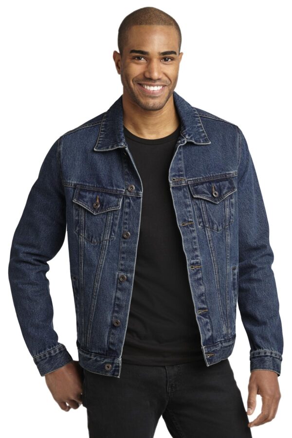 Port Authority Denim Jacket. J7620