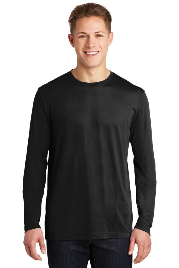 Sport-Tek Long Sleeve PosiCharge Competitor Cotton Touch Tee. ST450LS