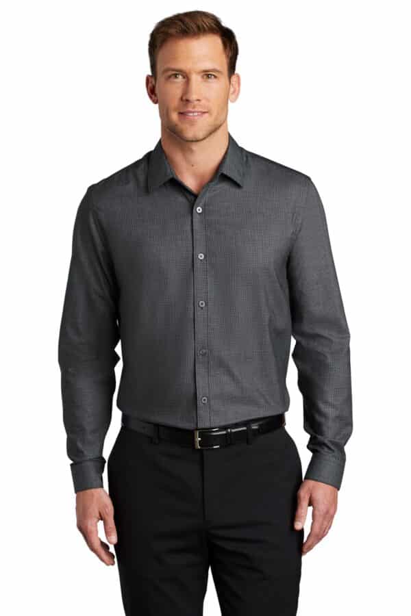 Port Authority  Pincheck Easy Care Shirt W645