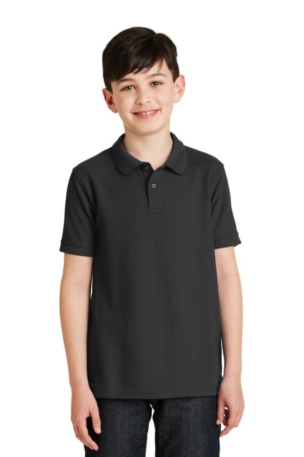 Port Authority Youth Silk Touch Polo.  Y500